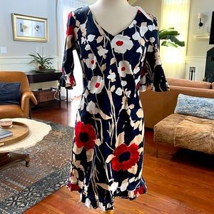 TRINA TURK *NWT* floral print fully lined dress